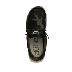 Heydude Toddler Hey Dude Linen Camo Wally Casual Shoe -Ariat Sales Store 160017030 5