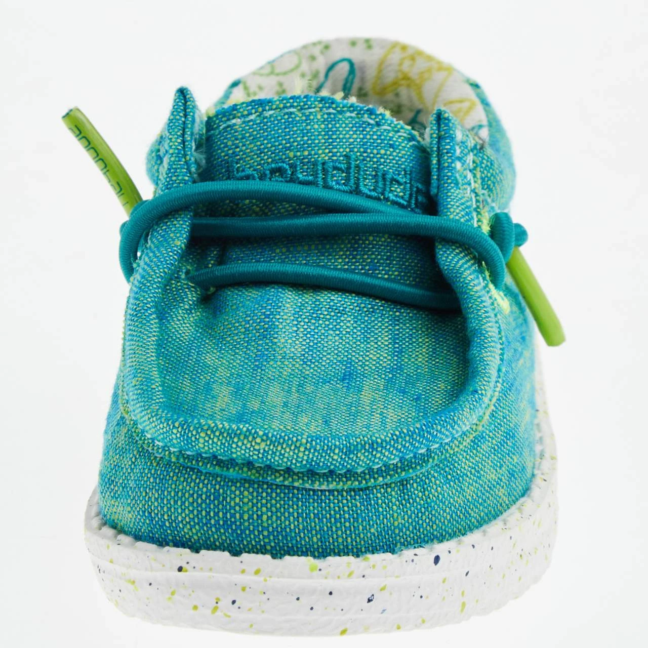 HeydudeToddler Hey Dude Wally Green Chambray Gamer Casual 2 HeydudeToddler Hey Dude Wally Green Chambray Gamer Casual - Image 2