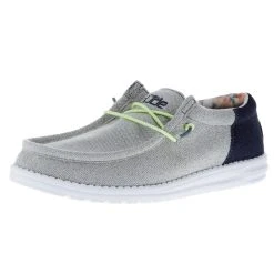 Heydude Men`s Hey Dude Wally Funk Blue Grey