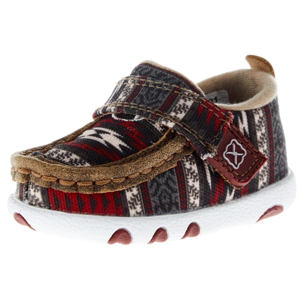Twisted X Hooey Red Aztec Driving Moc 1 Twisted X Hooey Red Aztec Driving Moc
