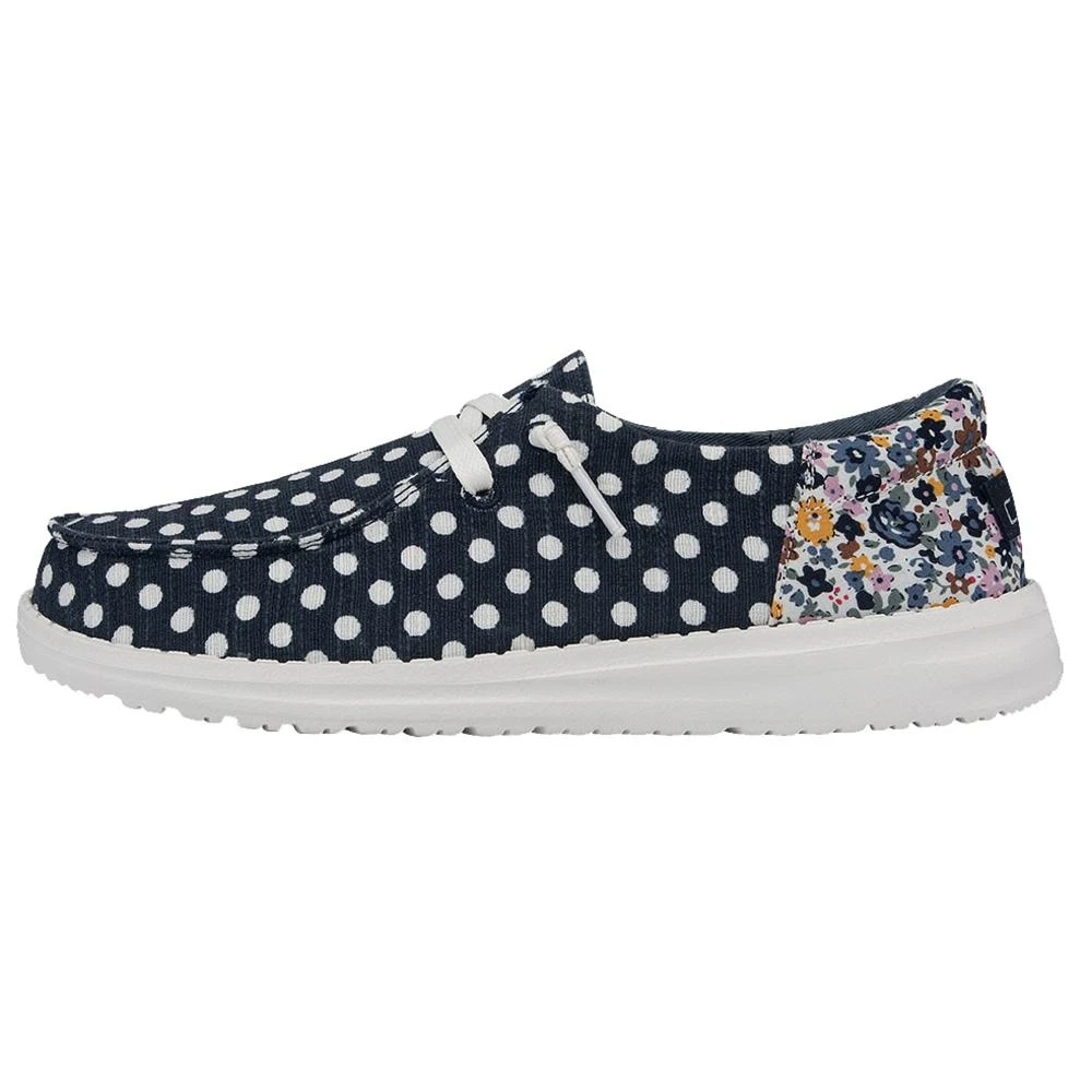 Heydude Women`s Hey Dude Wendy Funk Navy Flora Dot Casual 1 Heydude Women`s Hey Dude Wendy Funk Navy Flora Dot Casual