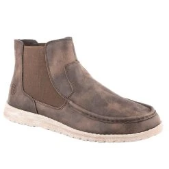 Roper Men's Hang Loose EVA Moc Toe Romeo Slip Shoe