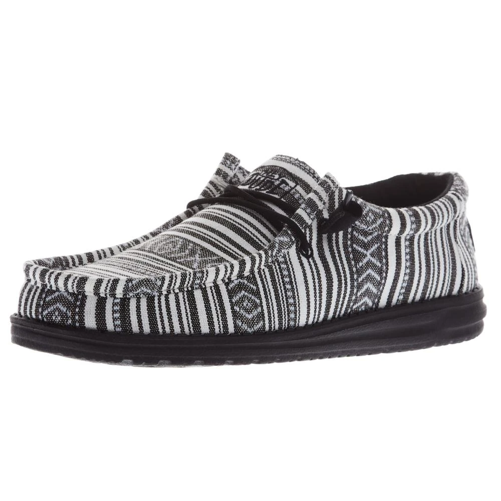 Heydude Men's Hey Dude Wally Serape Black Gravel Casual Shoe 1 Heydude Men's Hey Dude Wally Serape Black Gravel Casual Shoe