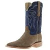 R. WATSON BOOTS R Watson Boots Men's Café Boar Square Toe 11in Bone Sinatra Top Cowboy Boot