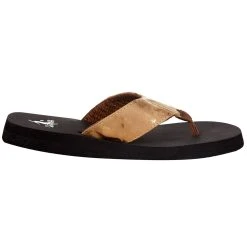 Corkys Footwear Women's Corkys Clover Bronze Flop Flop -Ariat Sales Store 20 8244 BRZE 5