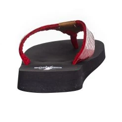 Corkys Footwear Womens Corkys Beach Ball Red Flip Flop -Ariat Sales Store 20 8255 RED 4