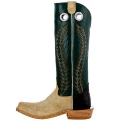 Hondo Enterprises Inc Men's Honey Roughout Shoulder 16in. Emerald Green Stove Top Boot 8 Hondo Enterprises Inc Men's Honey Roughout Shoulder 16in. Emerald Green Stove Top Boot -Ariat Sales Store 2138 3
