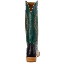 Hondo Enterprises Inc Men's Honey Roughout Shoulder 16in. Emerald Green Stove Top Boot 9 Hondo Enterprises Inc Men's Honey Roughout Shoulder 16in. Emerald Green Stove Top Boot -Ariat Sales Store 2138 4