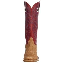 Olathe Boot Company Men's Ride Ready Umber Elephant 15in. Cherry Buffamonte Top Cutter Toe Boot -Ariat Sales Store 256690 21