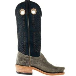 Olathe Boot Company Mens Ride Ready Stone Waxy Kudu 15in Indigo Navajo Bison Top Cutter Toe 9 Olathe Boot Company Mens Ride Ready Stone Waxy Kudu 15in Indigo Navajo Bison Top Cutter Toe -Ariat Sales Store 256889 05