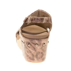 Corkys Footwear Women's Corkys Carley Distressed Leopard Wedge -Ariat Sales Store 30 5316 DSLP 3