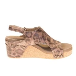 Corkys Footwear Women's Corkys Carley Distressed Leopard Wedge -Ariat Sales Store 30 5316 DSLP 4