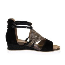 Corkys Footwear Womens Corkys Browning Gun Metal Sandal -Ariat Sales Store 30 5331 GNMT 4