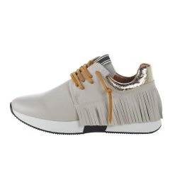 Shu Shop Ladies Bone Pepa Fringe Tennis Shoe -Ariat Sales Store 313 112 3