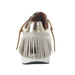 Shu Shop Ladies Bone Pepa Fringe Tennis Shoe -Ariat Sales Store 313 112 4