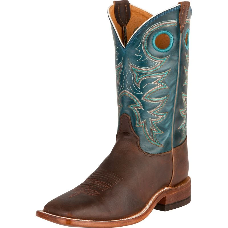 Justin Boot Company Men's Bent Rail Rough Rider Copper Bent Rail Cowboy Boots 1 Justin Boot Company Men's Bent Rail Rough Rider Copper Bent Rail Cowboy Boots