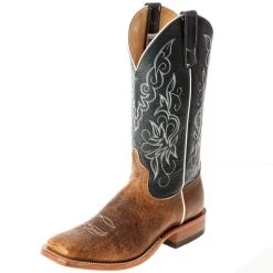 Anderson Bean Men's Distressed American Bison Cowboy Boots