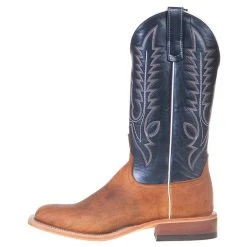 Men's Anderson Bean Saddle Elk Butt 13in. Regal Blue Luster Kid Top Cowboy Boot -Ariat Sales Store 321605 2
