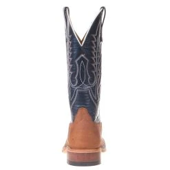 Men's Anderson Bean Saddle Elk Butt 13in. Regal Blue Luster Kid Top Cowboy Boot -Ariat Sales Store 321605 3