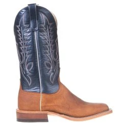 Men's Anderson Bean Saddle Elk Butt 13in. Regal Blue Luster Kid Top Cowboy Boot -Ariat Sales Store 321605 4