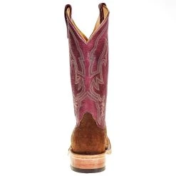 Anderson Bean Men's Ride Ready Tan Buffed Elephant 13in. Violet Navajo Bison Top Boot -Ariat Sales Store 330760 3