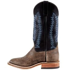 Anderson Bean Men's Ride Ready Natural Boar 13in. Black Mad Dog Goat Top Boot -Ariat Sales Store 330765 3