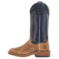 Anderson Bean Men`s RR American Distressed Buffalo 13` Navy Bulldozer Top Boot -Ariat Sales Store 333101 3