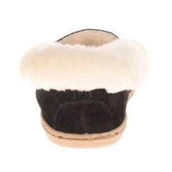 Minnetonka Ladies Alpine Sheepskin Black Moccasin -Ariat Sales Store 3370 3