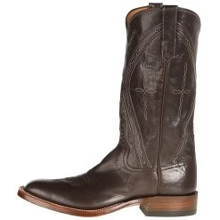 Rios Of Mercedes Men's Chocolate Calf - 13in. Chocolate Calf Top Boots -Ariat Sales Store 3767N 2