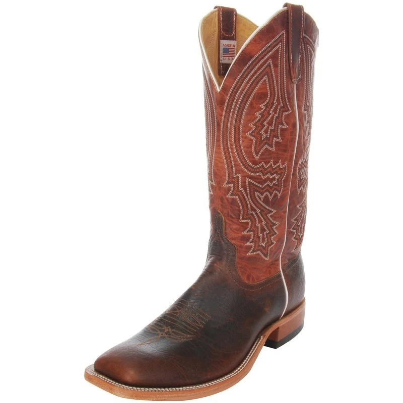 Anderson Bean Men's Mike Tyson Bison Rust Lava Cowboy Boots 1 Anderson Bean Men's Mike Tyson Bison Rust Lava Cowboy Boots