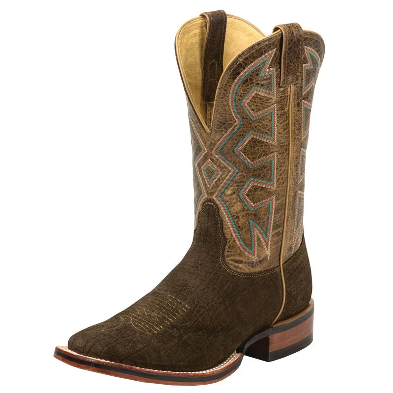 Nocona Boot Company Men's Nocona Brown Hippo Print Let's Rodeo Cowboy Boots 1 Nocona Boot Company Men's Nocona Brown Hippo Print Let's Rodeo Cowboy Boots