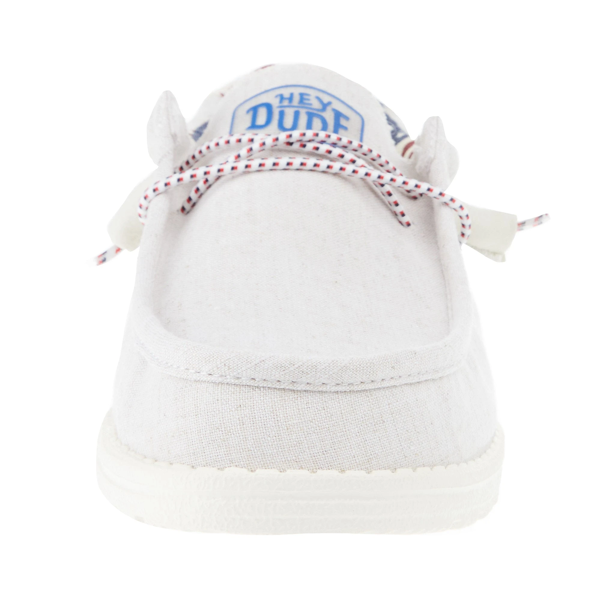 Heydude Men's Hey Dude Wally Patriotic Off White Casual 2 Heydude Men's Hey Dude Wally Patriotic Off White Casual - Image 2