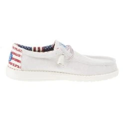 Heydude Men's Hey Dude Wally Patriotic Off White Casual 9 Heydude Men's Hey Dude Wally Patriotic Off White Casual -Ariat Sales Store 40001 1K1 05