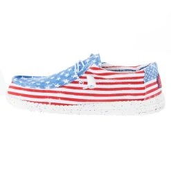 Heydude Men's Hey Dude Wally Patriotic Stars And Stripes Casual -Ariat Sales Store 40001 9C8 03