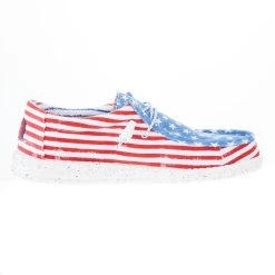 Heydude Men's Hey Dude Wally Patriotic Stars And Stripes Casual -Ariat Sales Store 40001 9C8 05