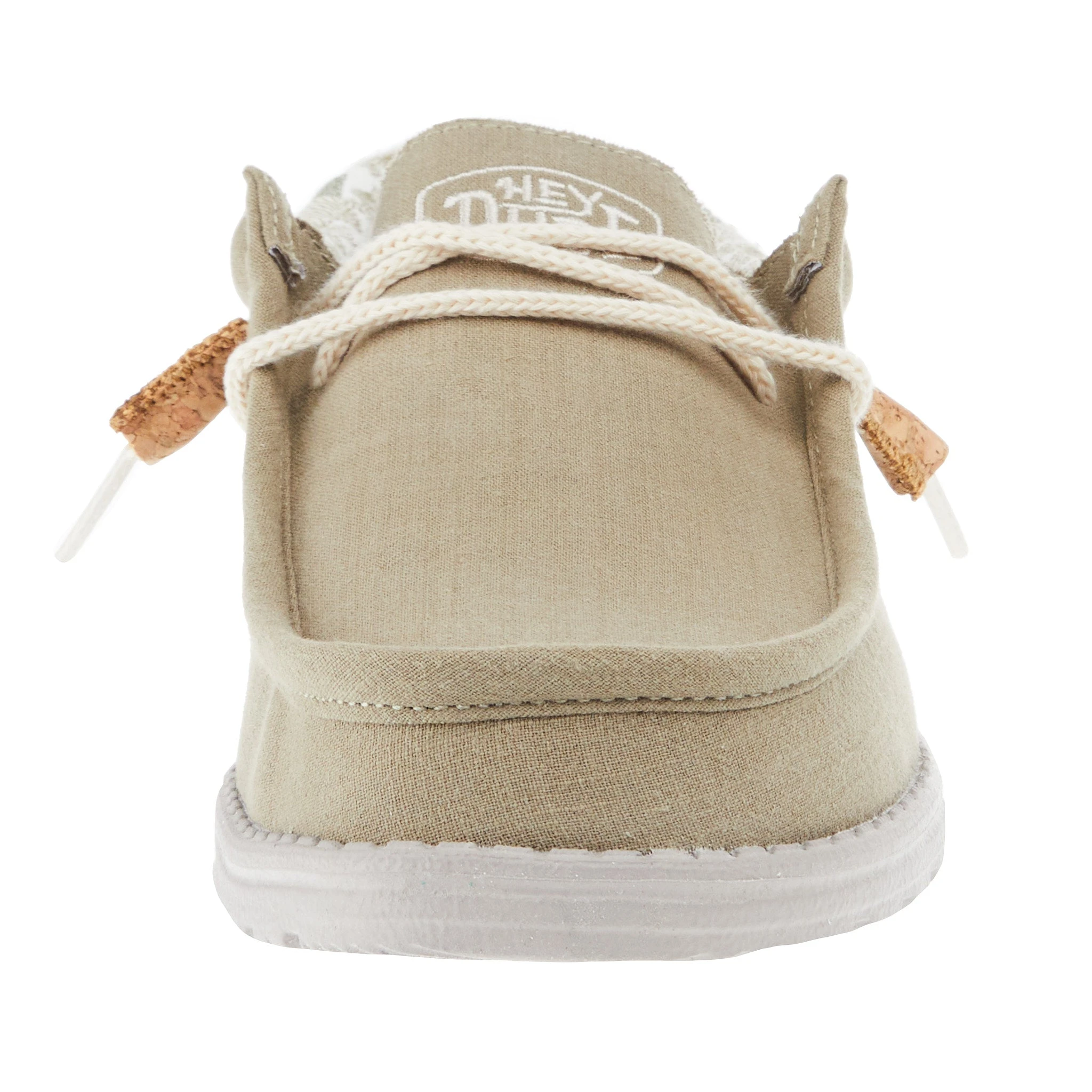 Heydude Men's Hey Dude Wally Linen Natural Mows Casual Shoe 2 Heydude Men's Hey Dude Wally Linen Natural Mows Casual Shoe - Image 2