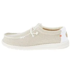 Heydude Men's Hey Dude Wally Braided Off White Casual Shoe -Ariat Sales Store 40003 1LB 03