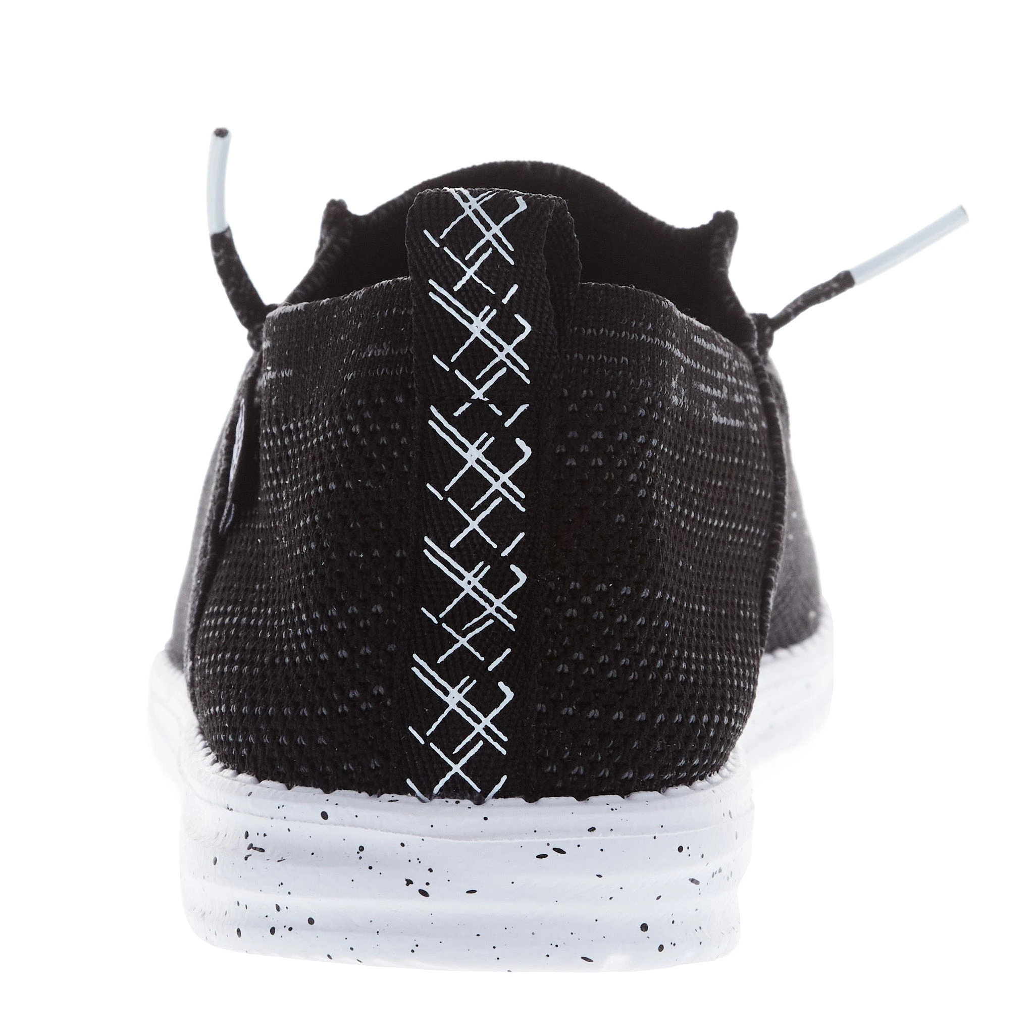 Heydude Men's Hey Dude Wally Halo Jet Black Casual Shoe 4 Heydude Men's Hey Dude Wally Halo Jet Black Casual Shoe - Image 4