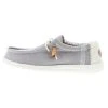 Heydude Men's Hey Dude Wally Linen Natural Grey Casual