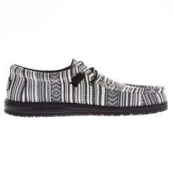 Heydude Men's Hey Dude Wally Serape Black Gravel Casual Shoe 9 Heydude Men's Hey Dude Wally Serape Black Gravel Casual Shoe -Ariat Sales Store 40017 0YB 05