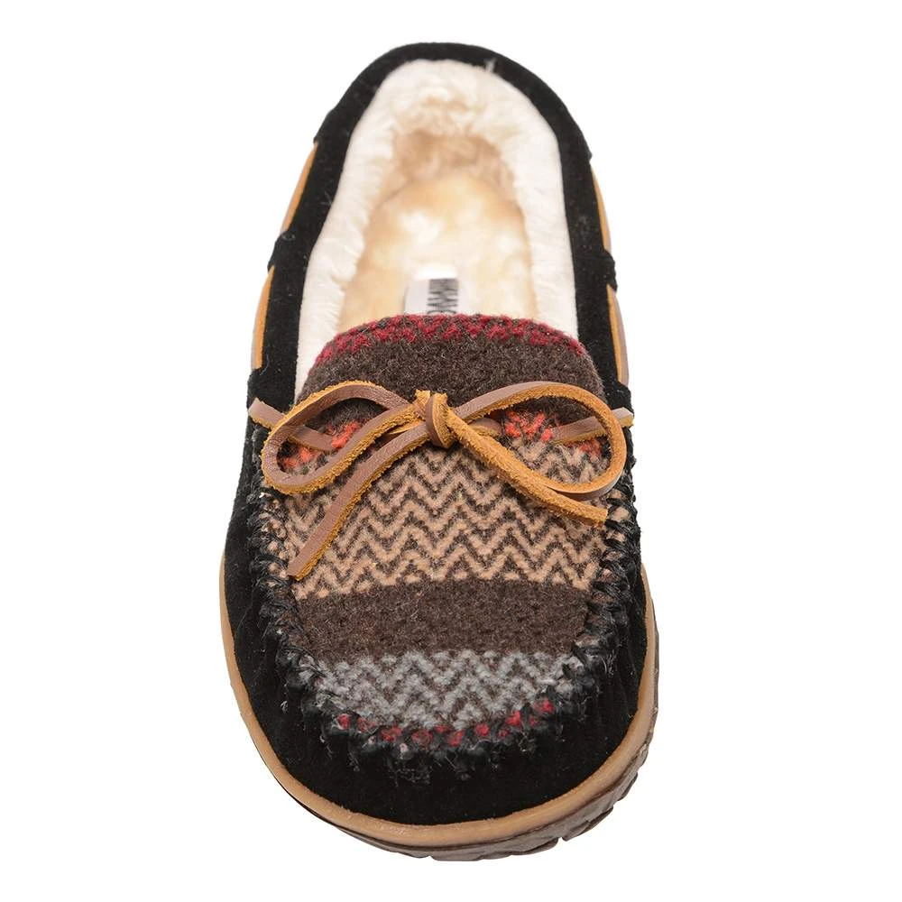 Minnetonka Women's Tilia Black Multi Slipper 2 Minnetonka Women's Tilia Black Multi Slipper - Image 2