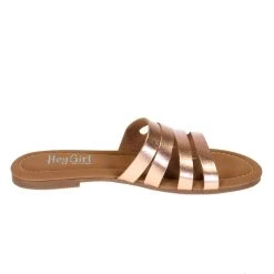 Corkys Footwear Womens Hey Girl Bikini Rose Gold Slide -Ariat Sales Store 41 5130 ROSEGOLD 4