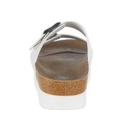 Corkys Footwear Womens Tabloid White Metallic Slide -Ariat Sales Store 41 5518 WHME Q 4