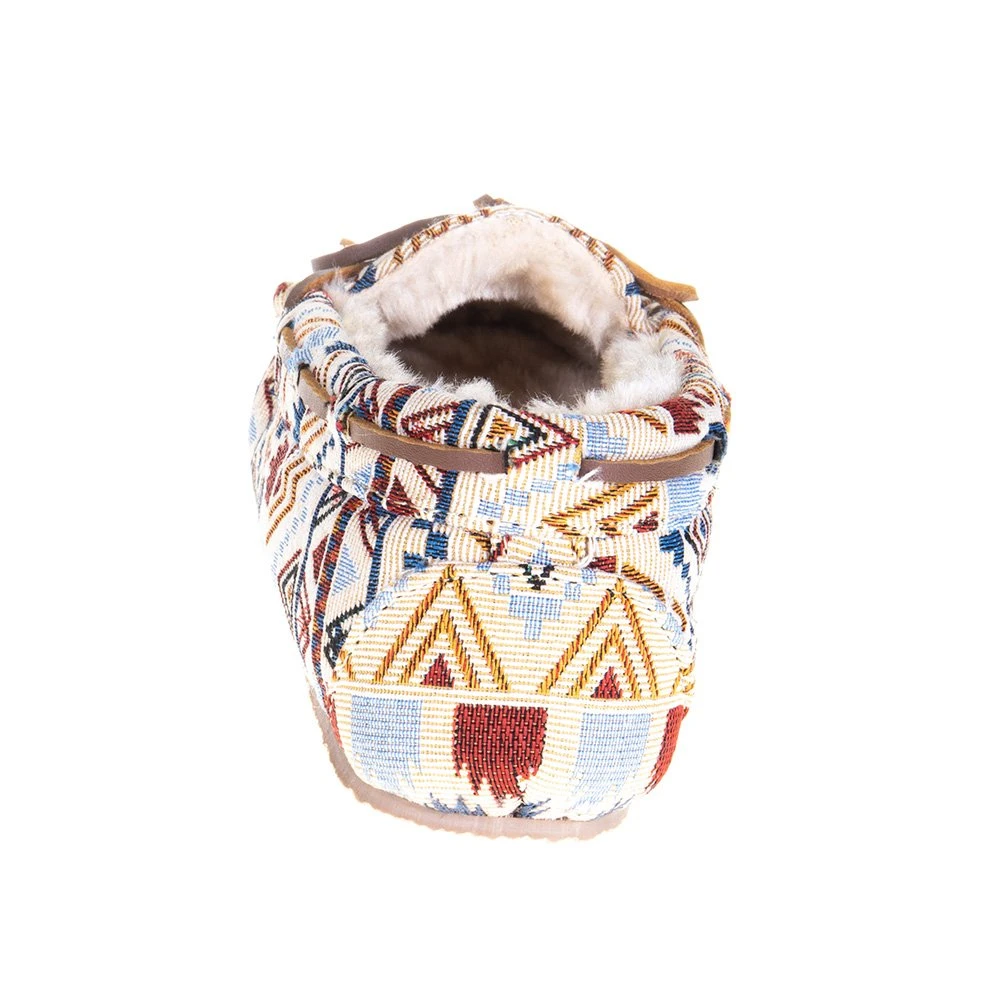 Women's Minnetonka Cally Cream Mosaic Casual 4 Women's Minnetonka Cally Cream Mosaic Casual - Image 4