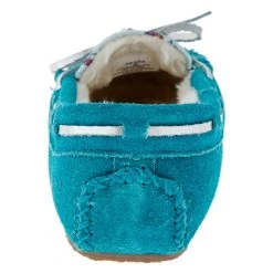 Minnetonka Kids Cassie Turquoise Unicorn Slipper -Ariat Sales Store 48152 04