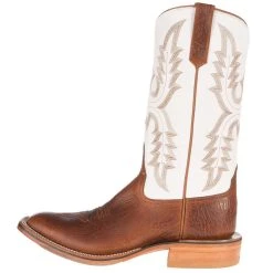 Rios Of Mercedes Men's Rios Of Mercedes Ride Ready Cognac 14in. White Top Cowboy Boot -Ariat Sales Store 4919N 2