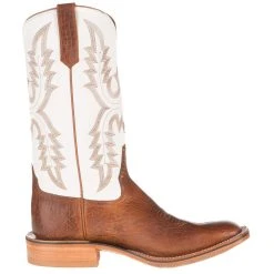 Rios Of Mercedes Men's Rios Of Mercedes Ride Ready Cognac 14in. White Top Cowboy Boot -Ariat Sales Store 4919N 4