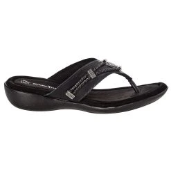 Minnetonka Womens Silverthorne Black Sandal -Ariat Sales Store 504001 BLK 5