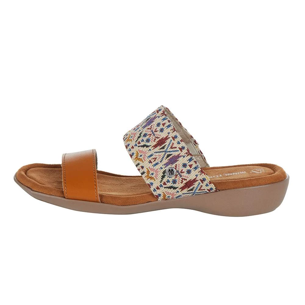 Minnetonka Women`s Sabina Cream Sandal 3 Minnetonka Women`s Sabina Cream Sandal - Image 3