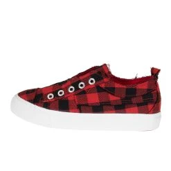Corkys Footwear Kids Corkys Red Plaid Casual Shoe -Ariat Sales Store 51 0121 RPLD 2